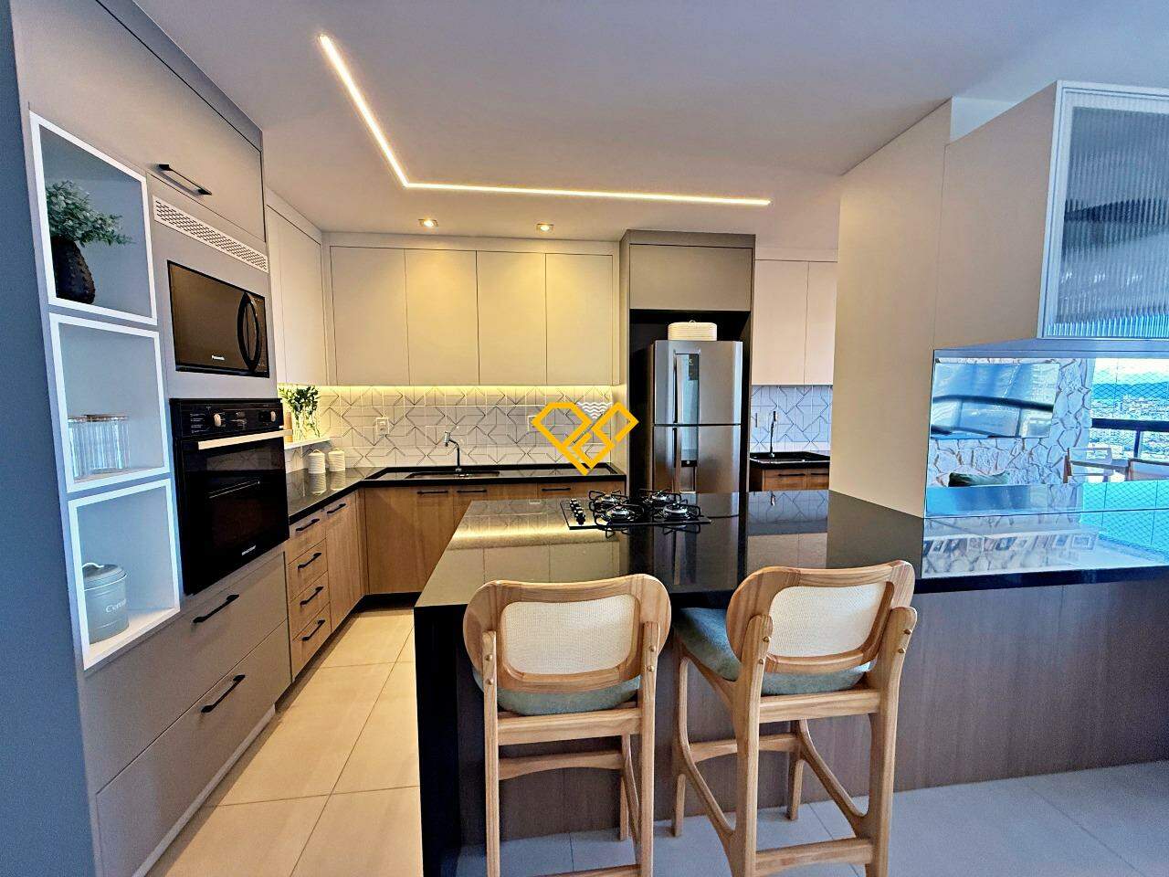 Apartamento à venda no Aparecida: Cozinha