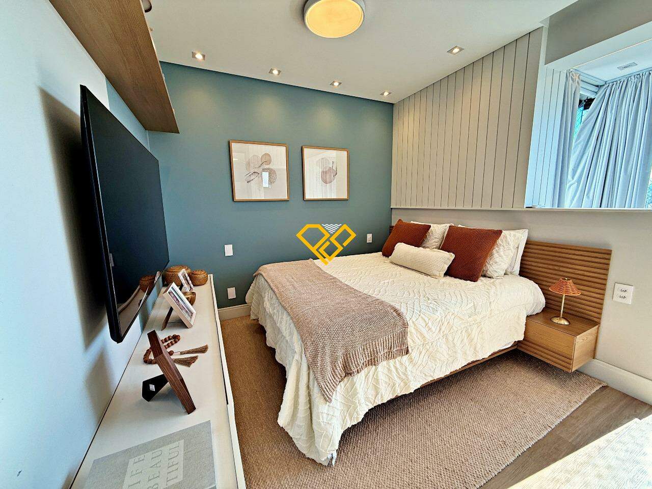 Apartamento à venda no Aparecida: Dormitório 1 - suíte