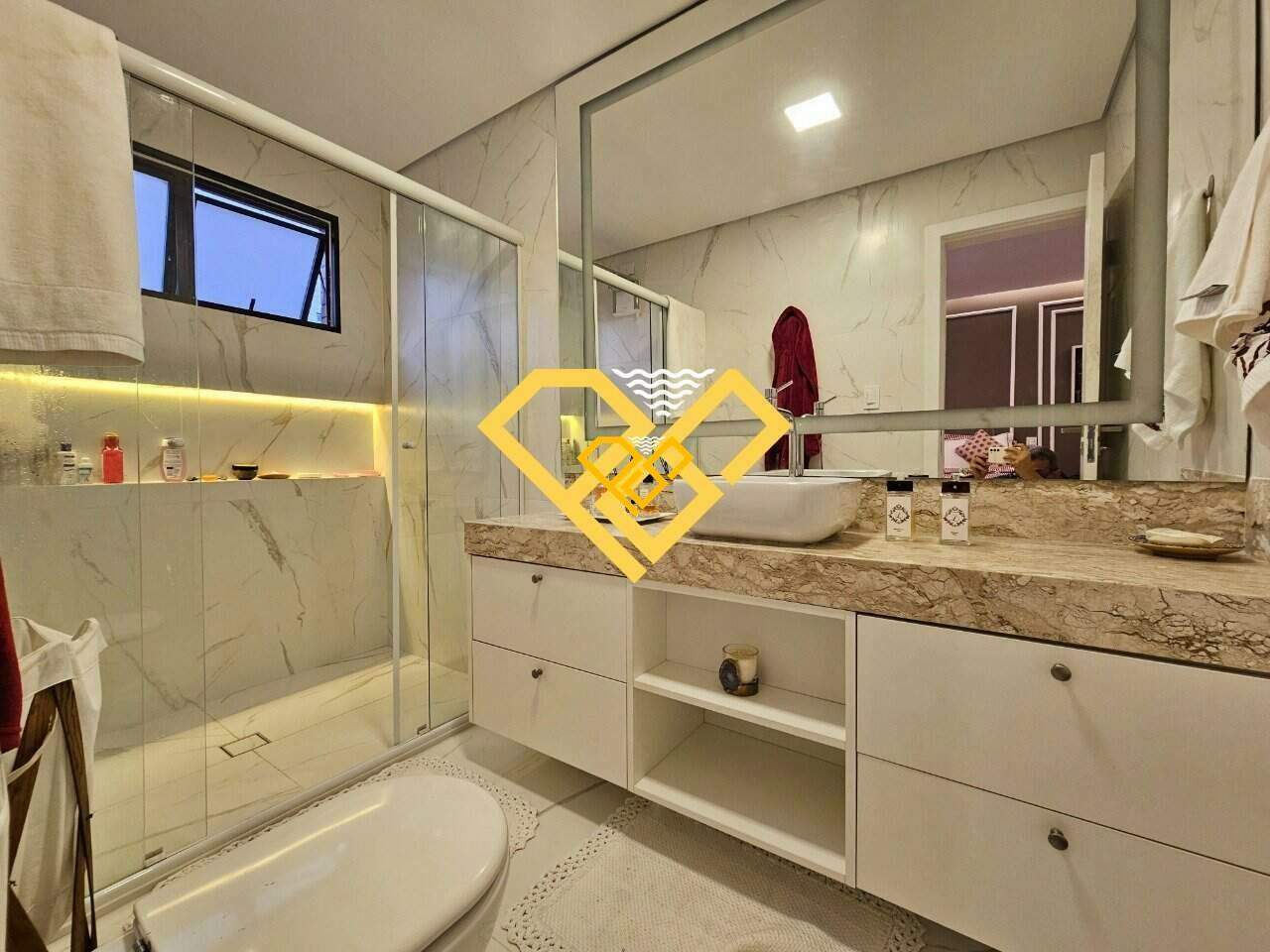 Apartamento à venda no Boqueirão: Wc suíte 3