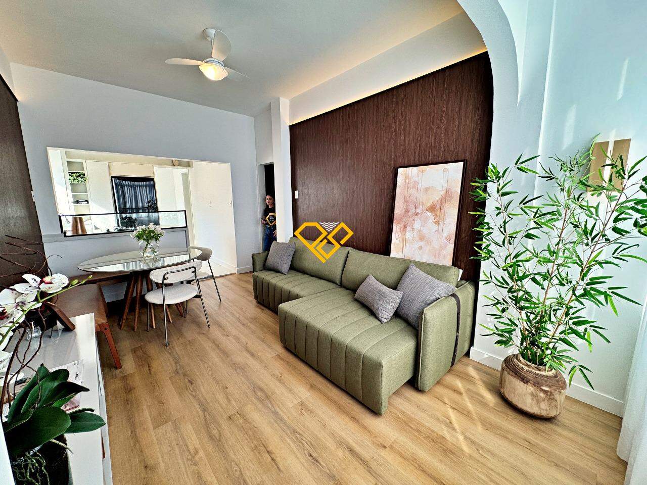 Apartamento à venda no José Menino: Sala
