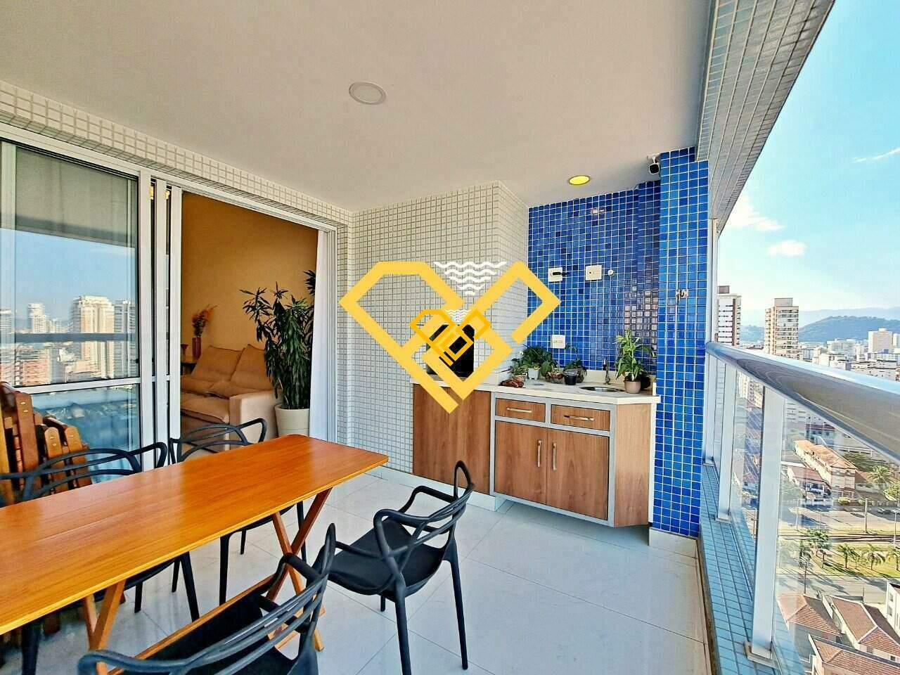 Apartamento à venda no Pompéia: Varanda