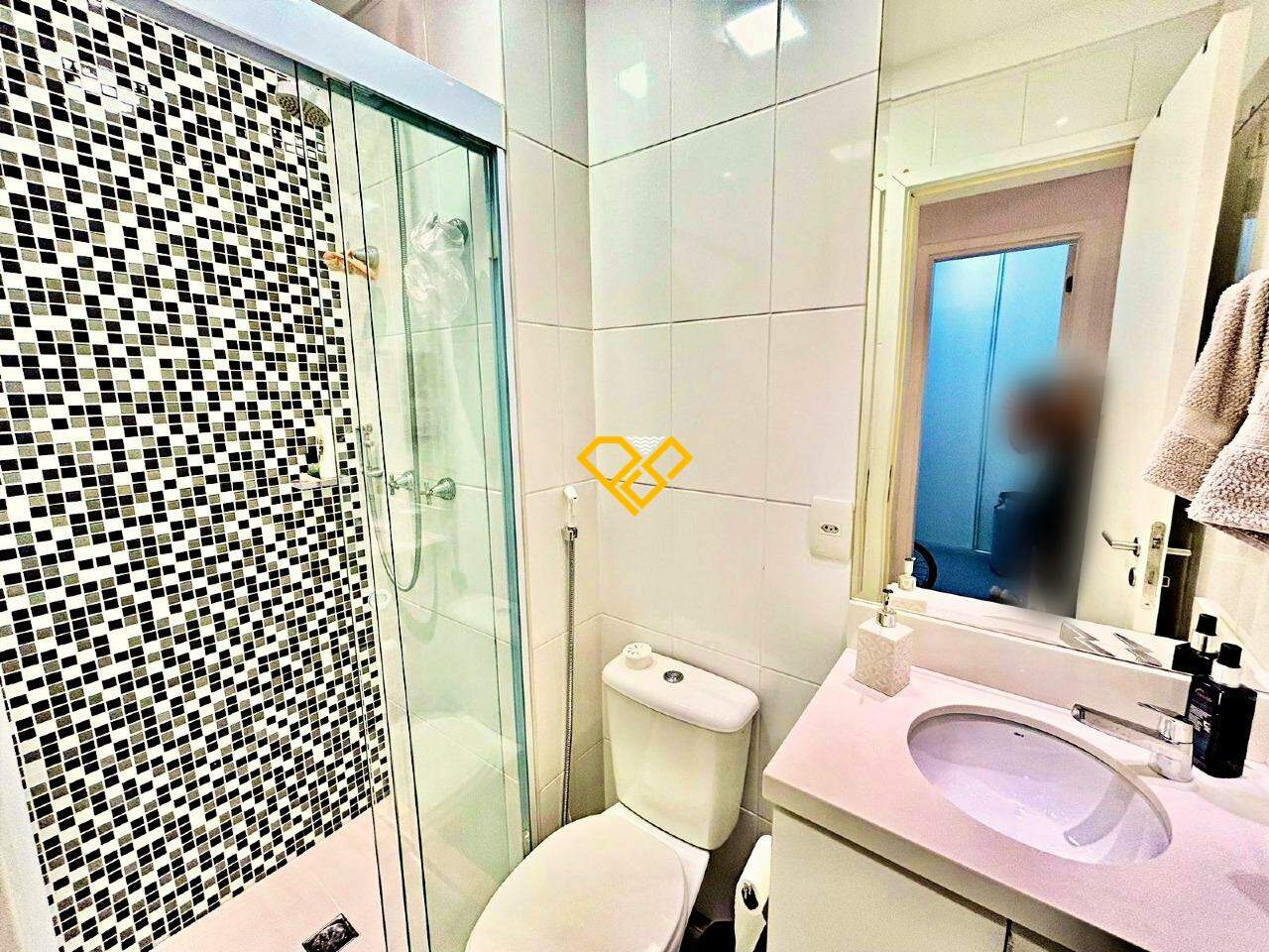 Apartamento à venda no Marapé: Wc de serviço