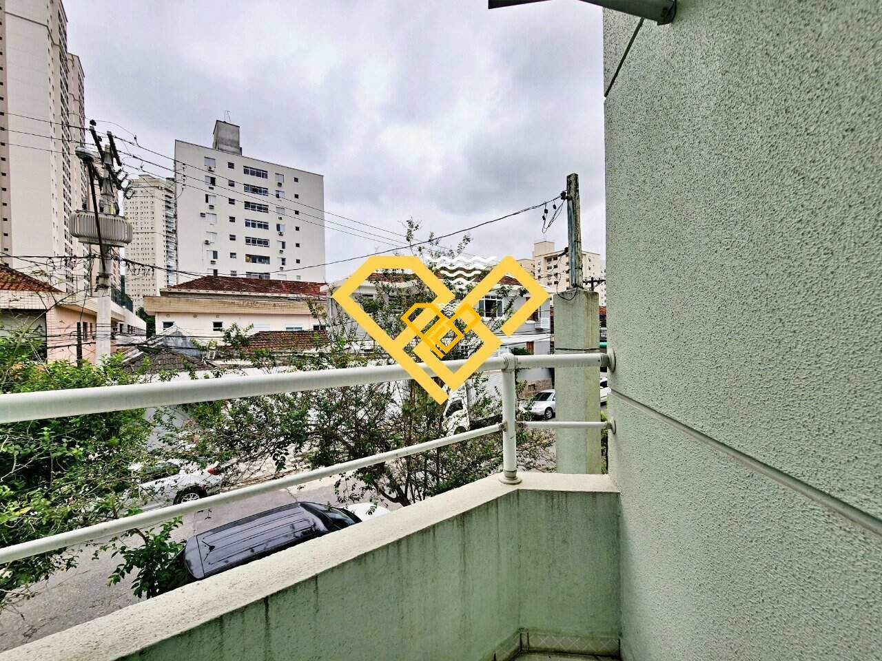 Sobrado à venda no Campo Grande: Varanda