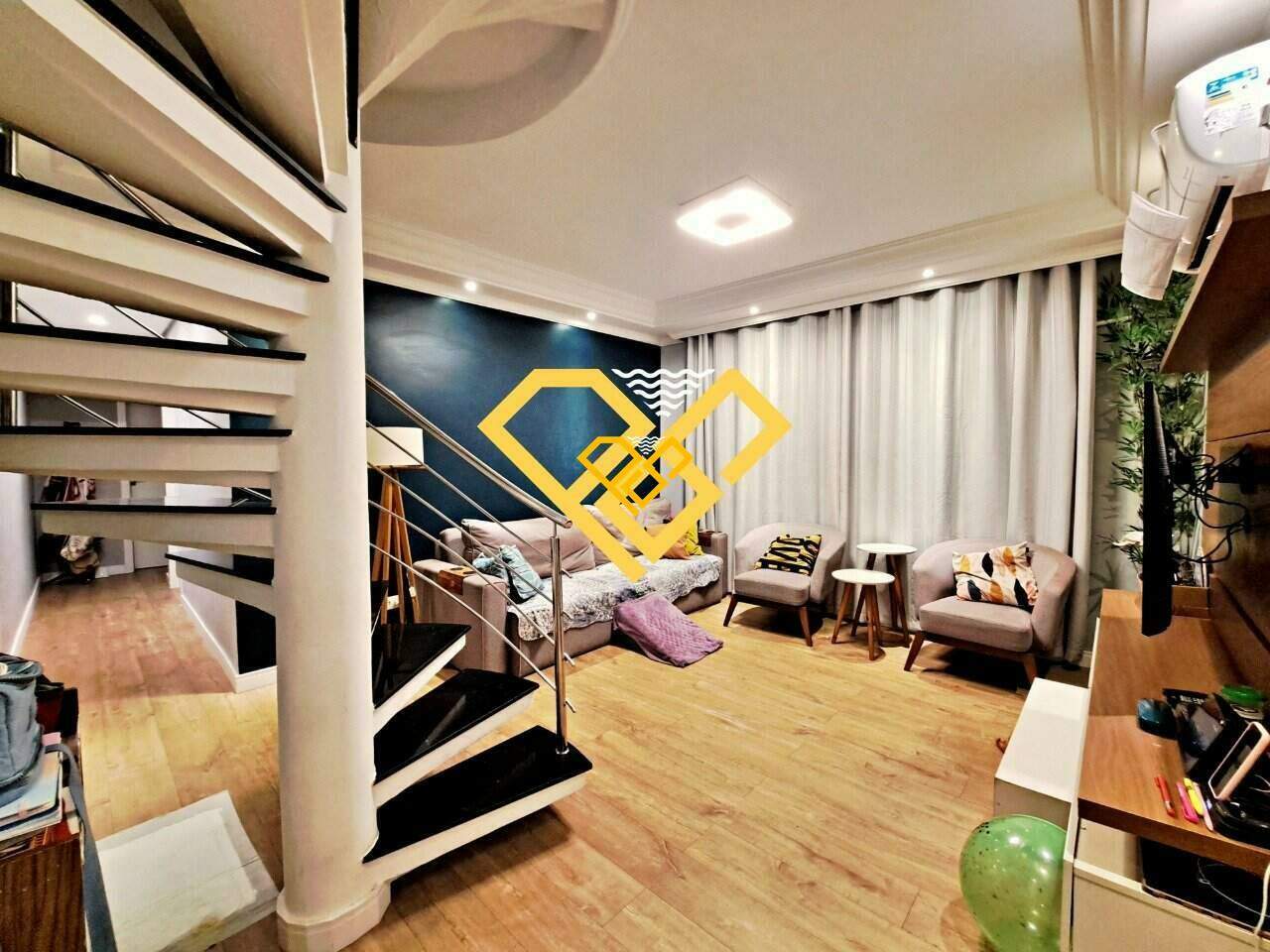 Cobertura à venda no Campo Grande: Sala