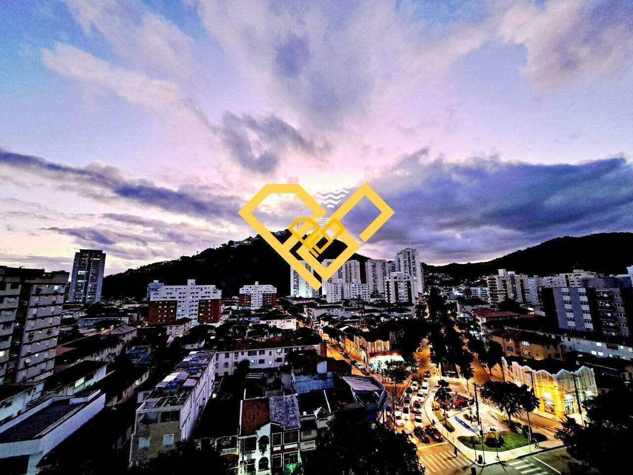 Cobertura à venda no Campo Grande: Vista