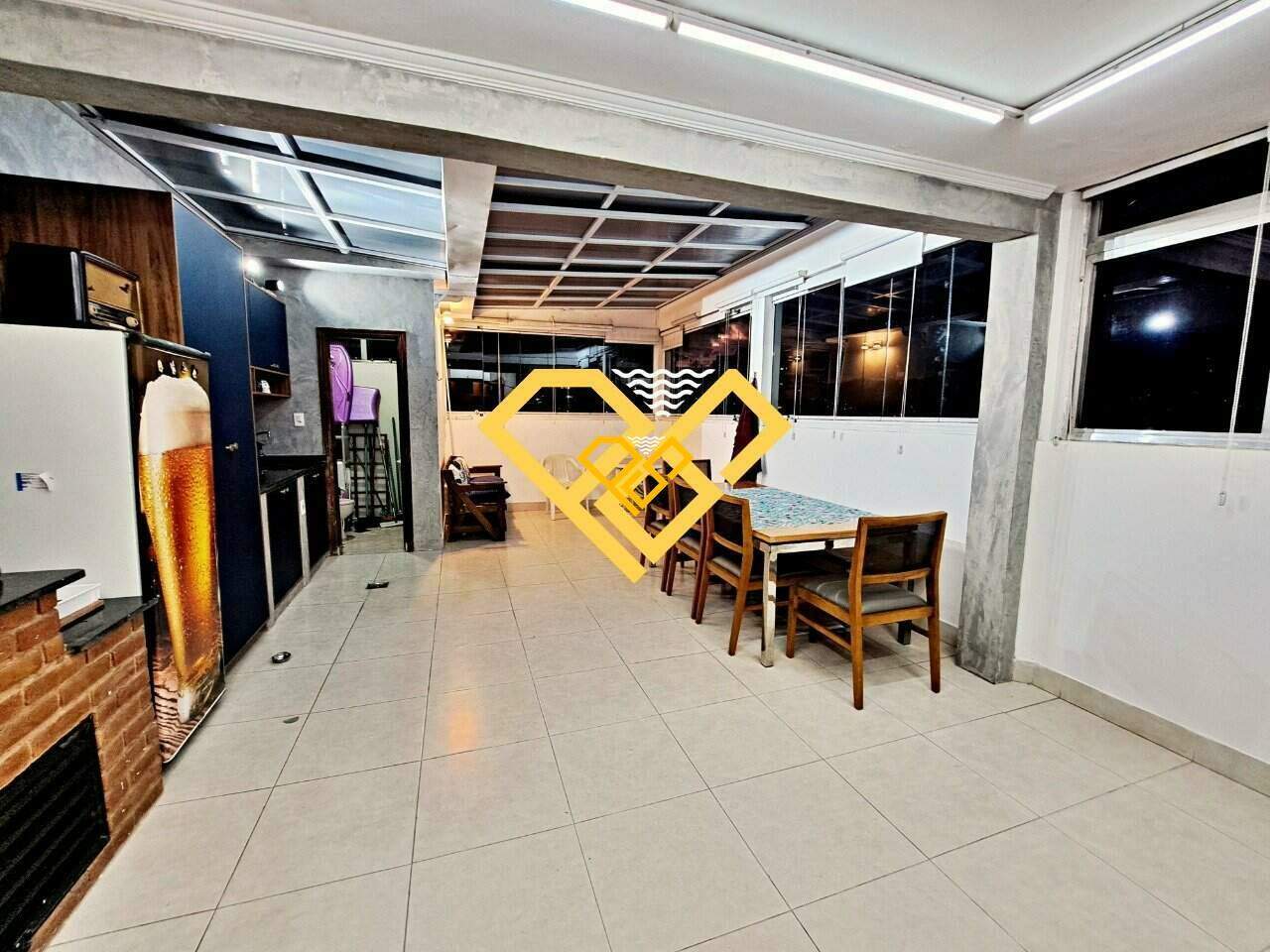 Cobertura à venda no Campo Grande: Área gourmet