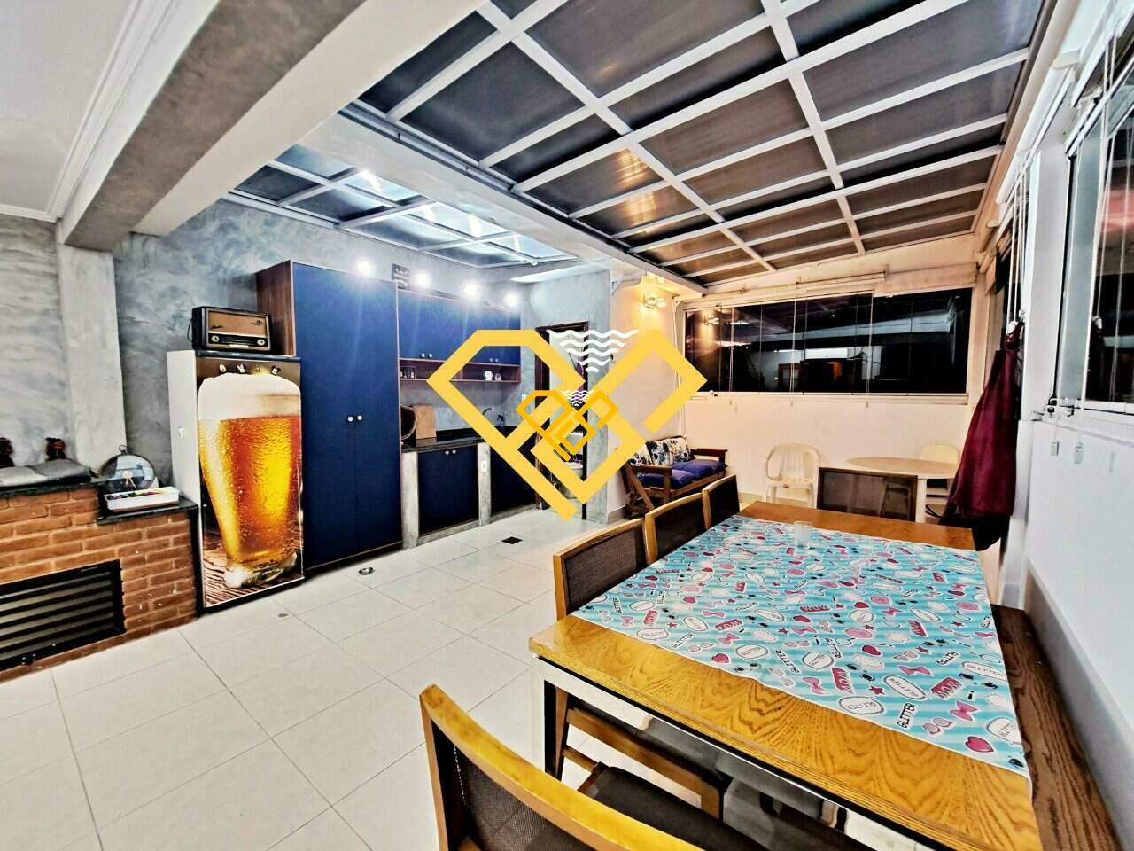 Cobertura à venda no Campo Grande: Área gourmet