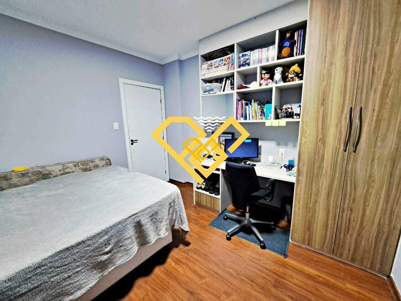 Cobertura à venda no Campo Grande: Dormitório 1