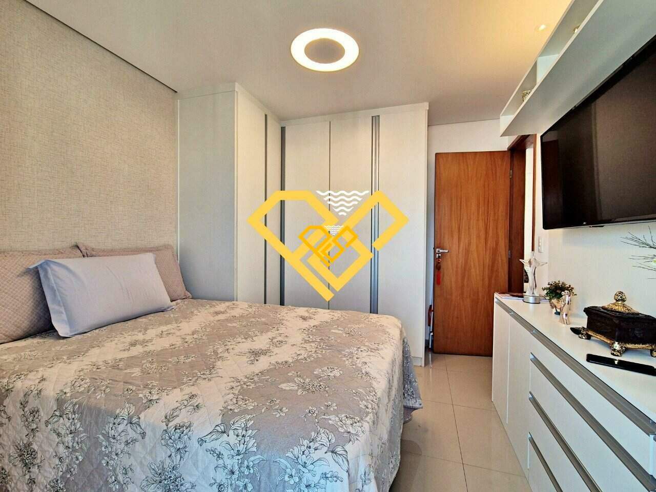 Apartamento à venda no Campo Grande: Dormitório 1