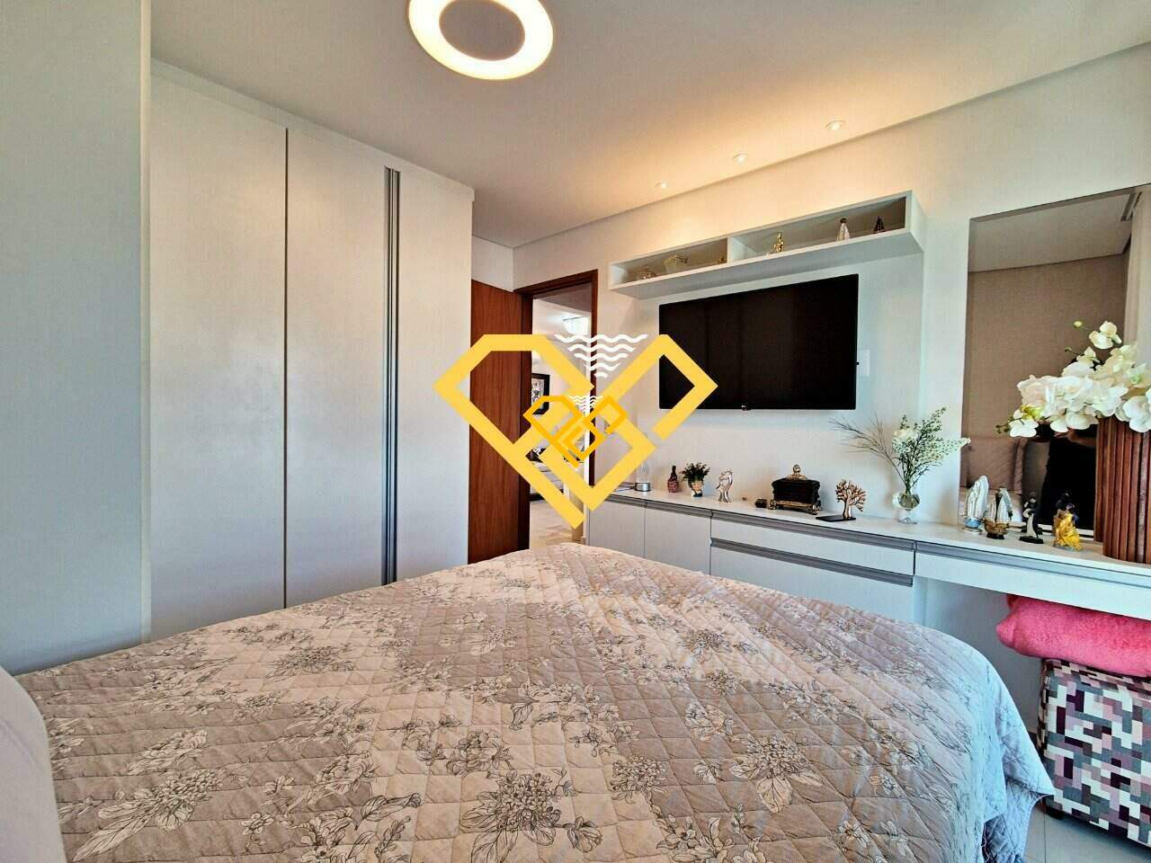 Apartamento à venda no Campo Grande: Dormitório 1