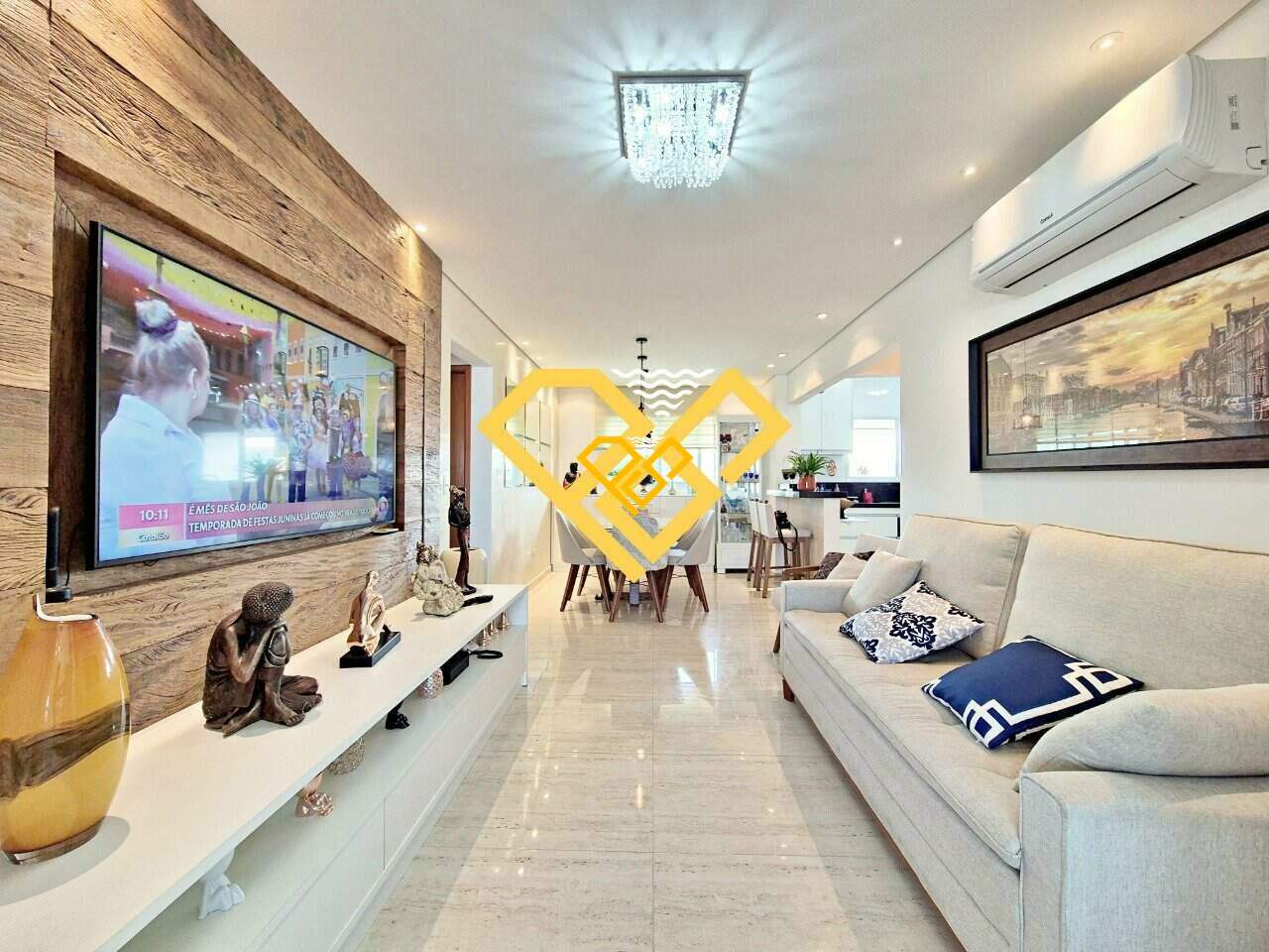 Apartamento à venda no Campo Grande: Sala