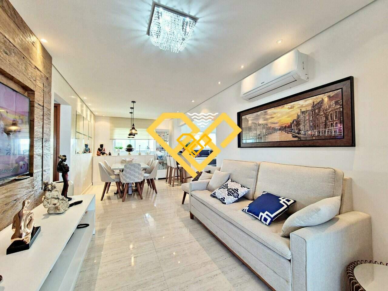 Apartamento à venda no Campo Grande: Sala