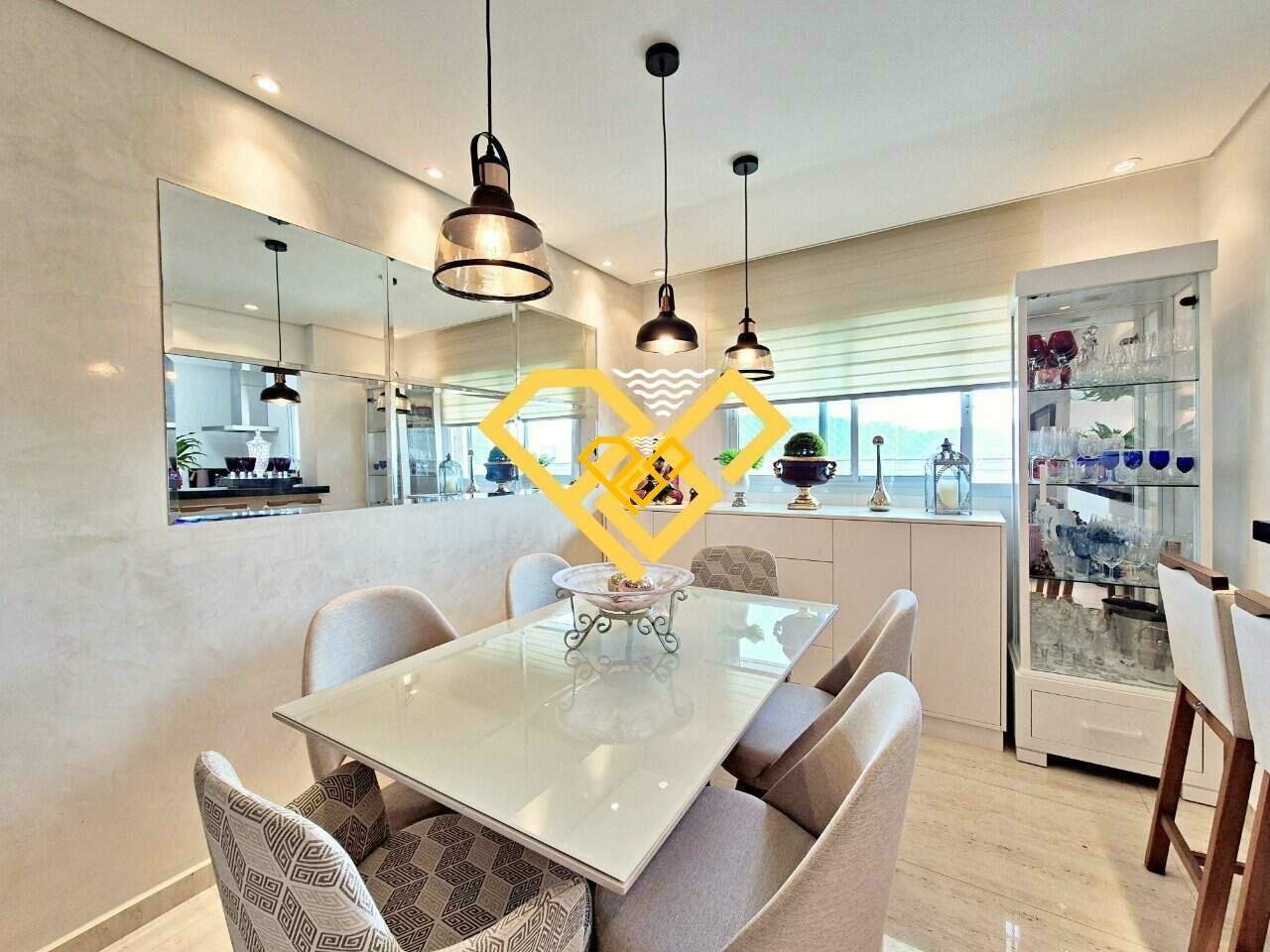 Apartamento à venda no Campo Grande: Sala jantar