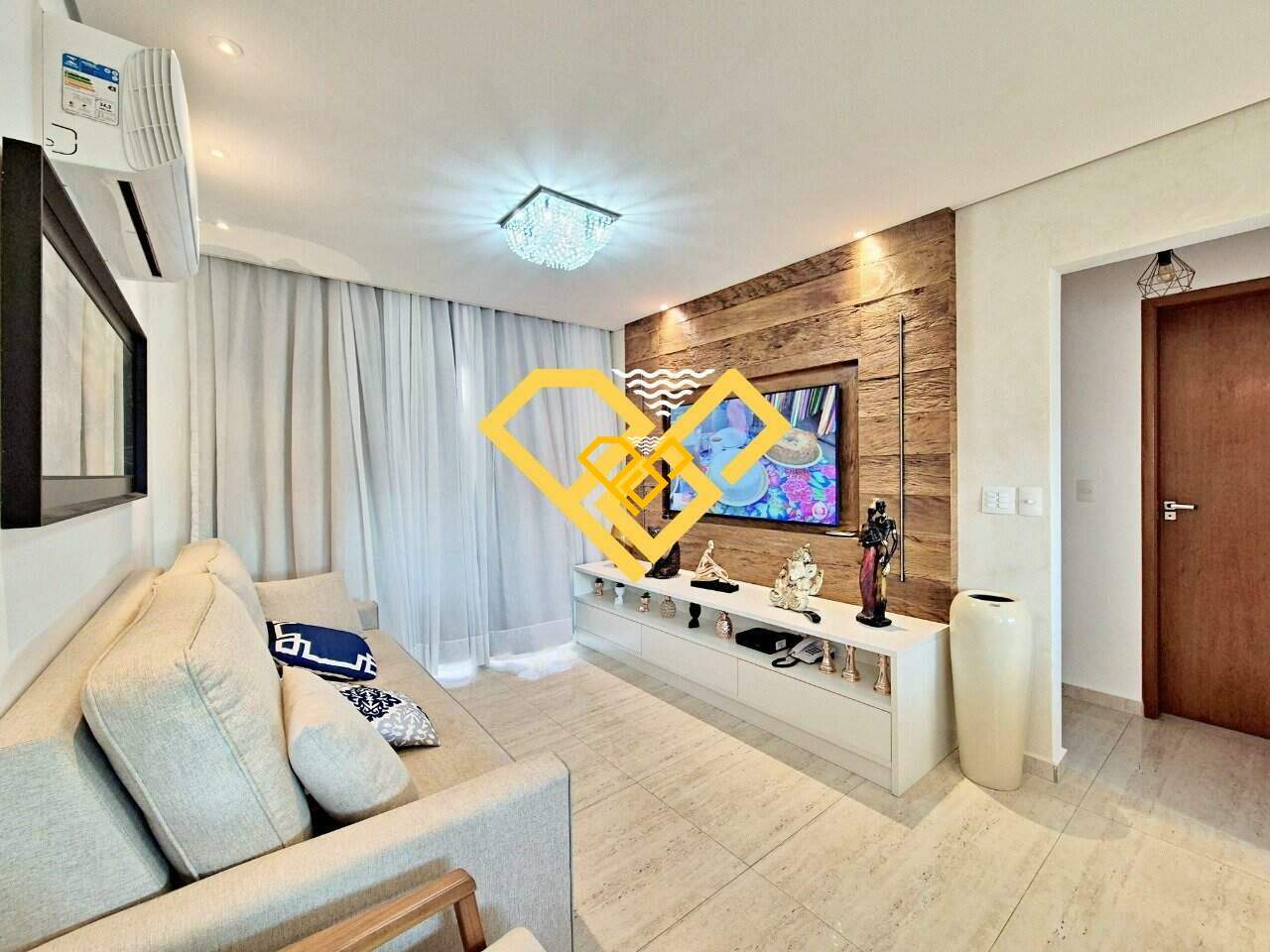 Apartamento à venda no Campo Grande: Sala TV