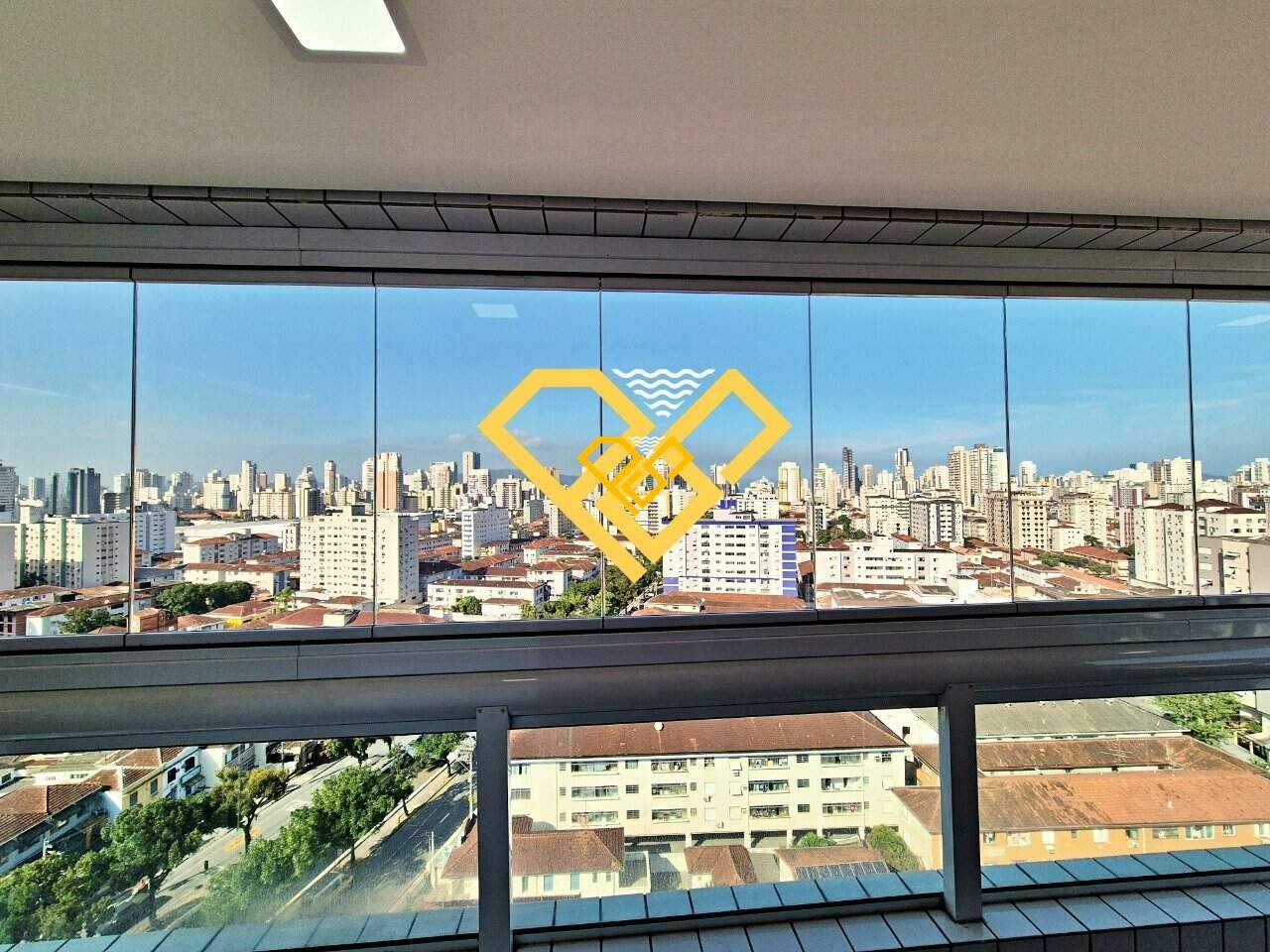 Apartamento à venda no Campo Grande: Vista da suíte
