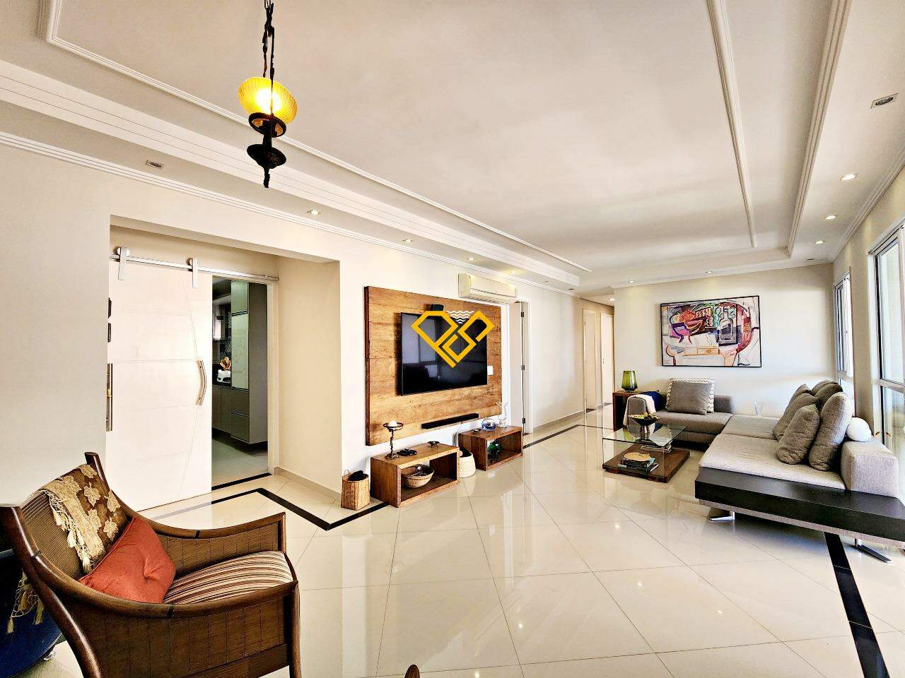 Apartamento à venda no Ponta da Praia: Sala