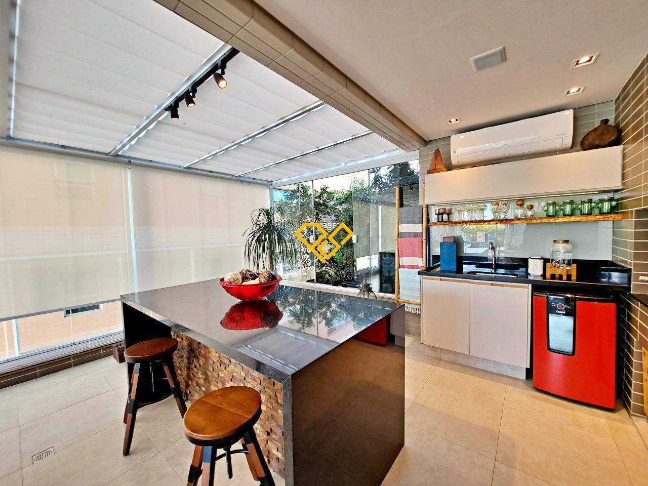 Garden à venda no Embaré: Espaço garden com churrasqueira