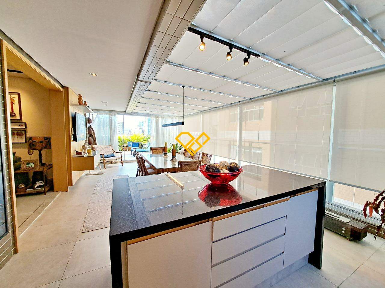 Garden à venda no Embaré: Espaço garden com churrasqueira