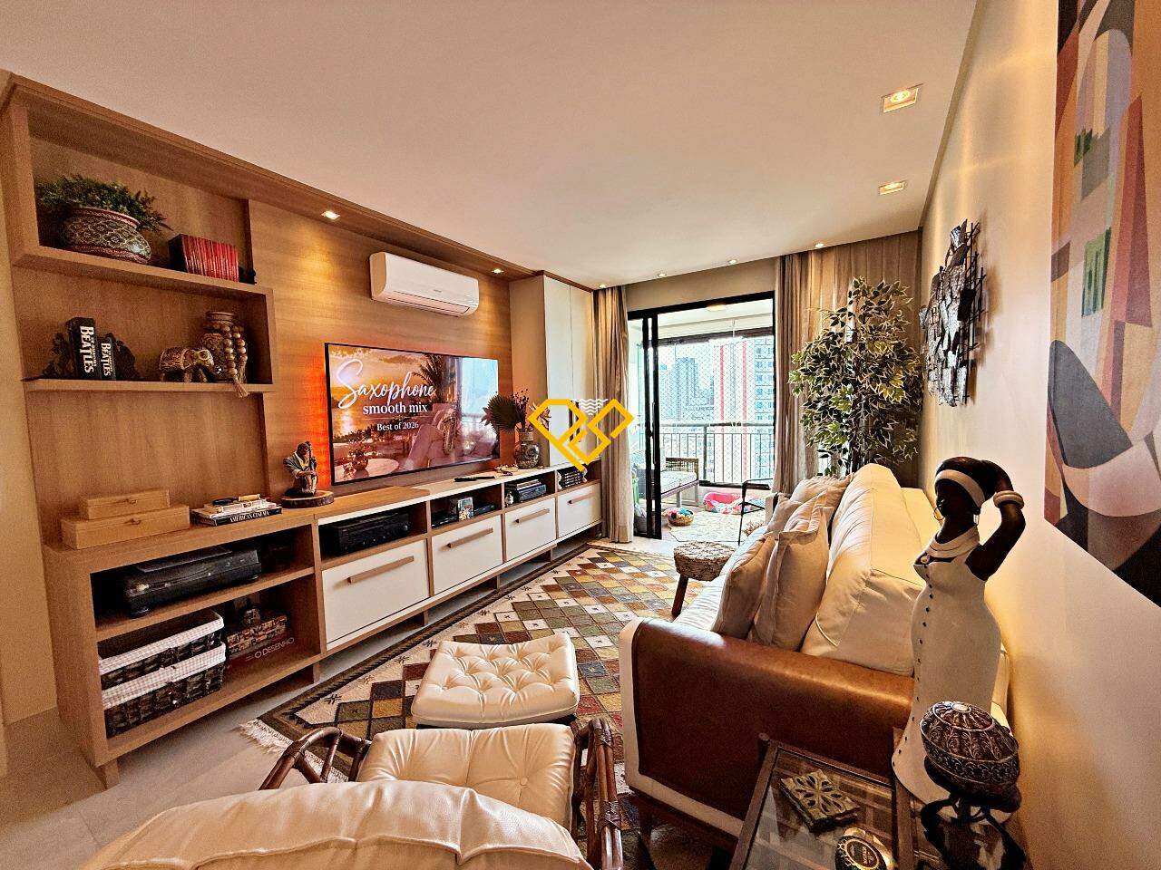 Apartamento à venda no José Menino: Sala