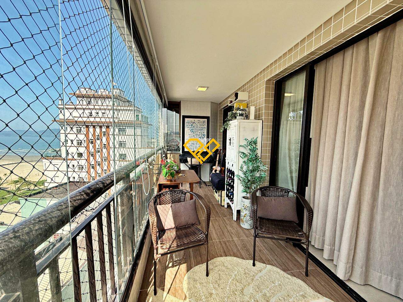 Apartamento à venda no José Menino: Varanda
