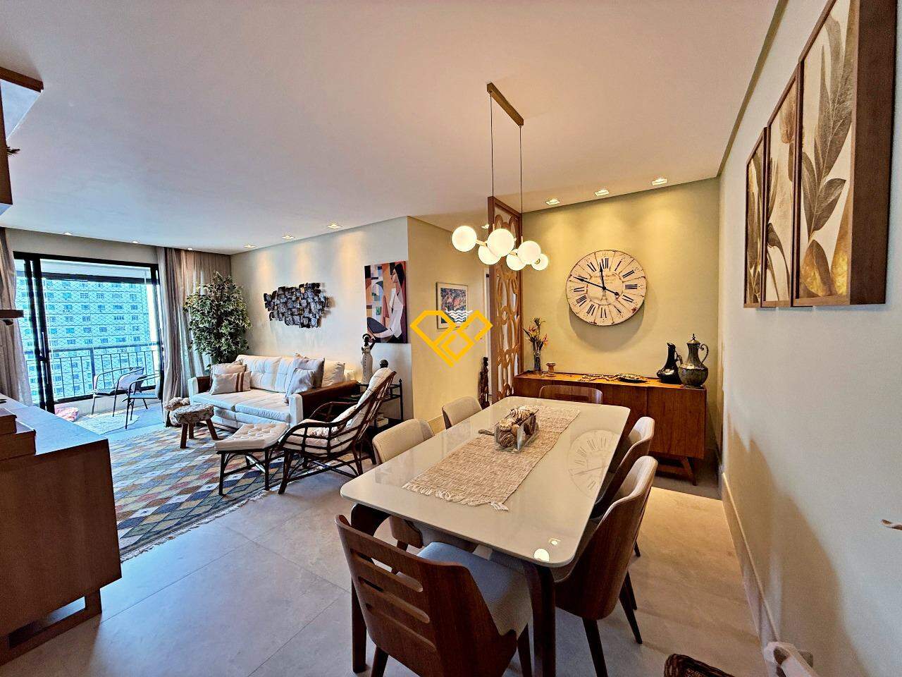Apartamento à venda no José Menino: Sala