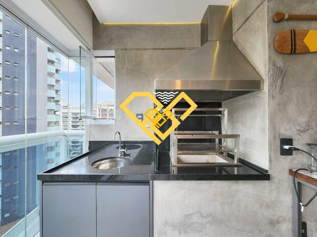 Apartamento à venda no Boqueirão: Varanda gourmet