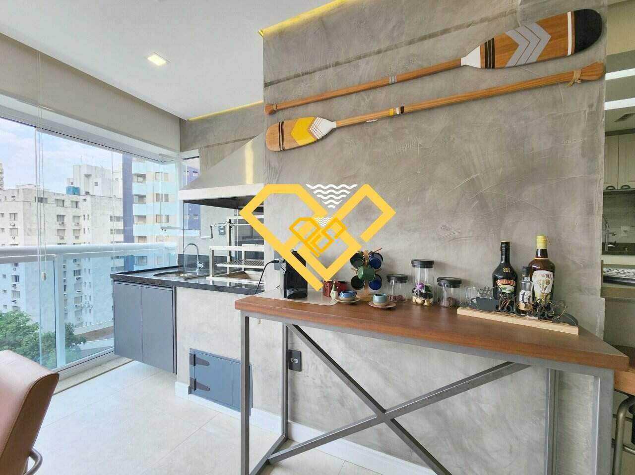 Apartamento à venda no Boqueirão: Varanda gourmet