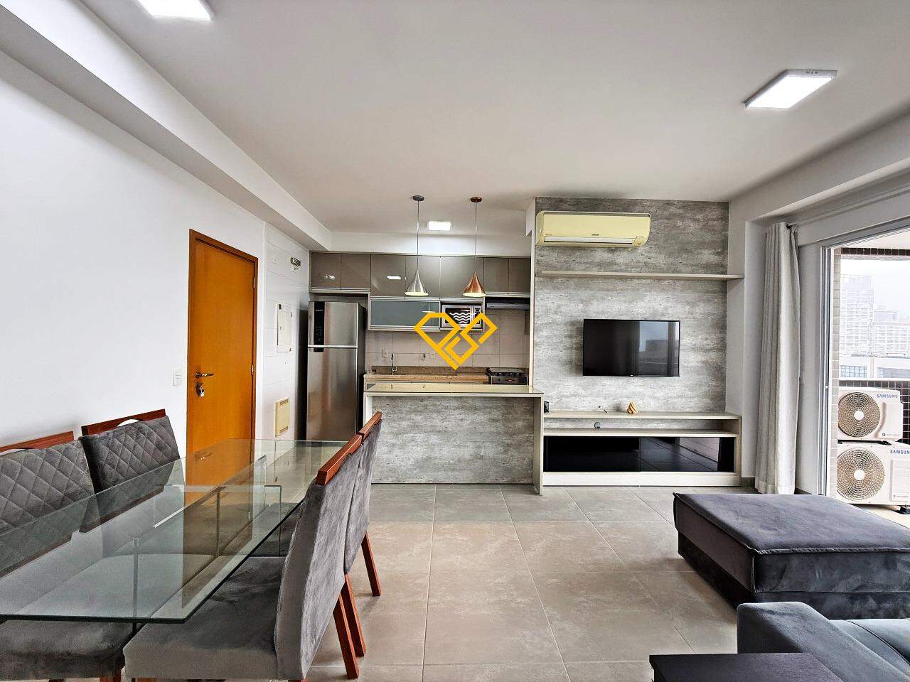 Apartamento à venda no Gonzaga: sala