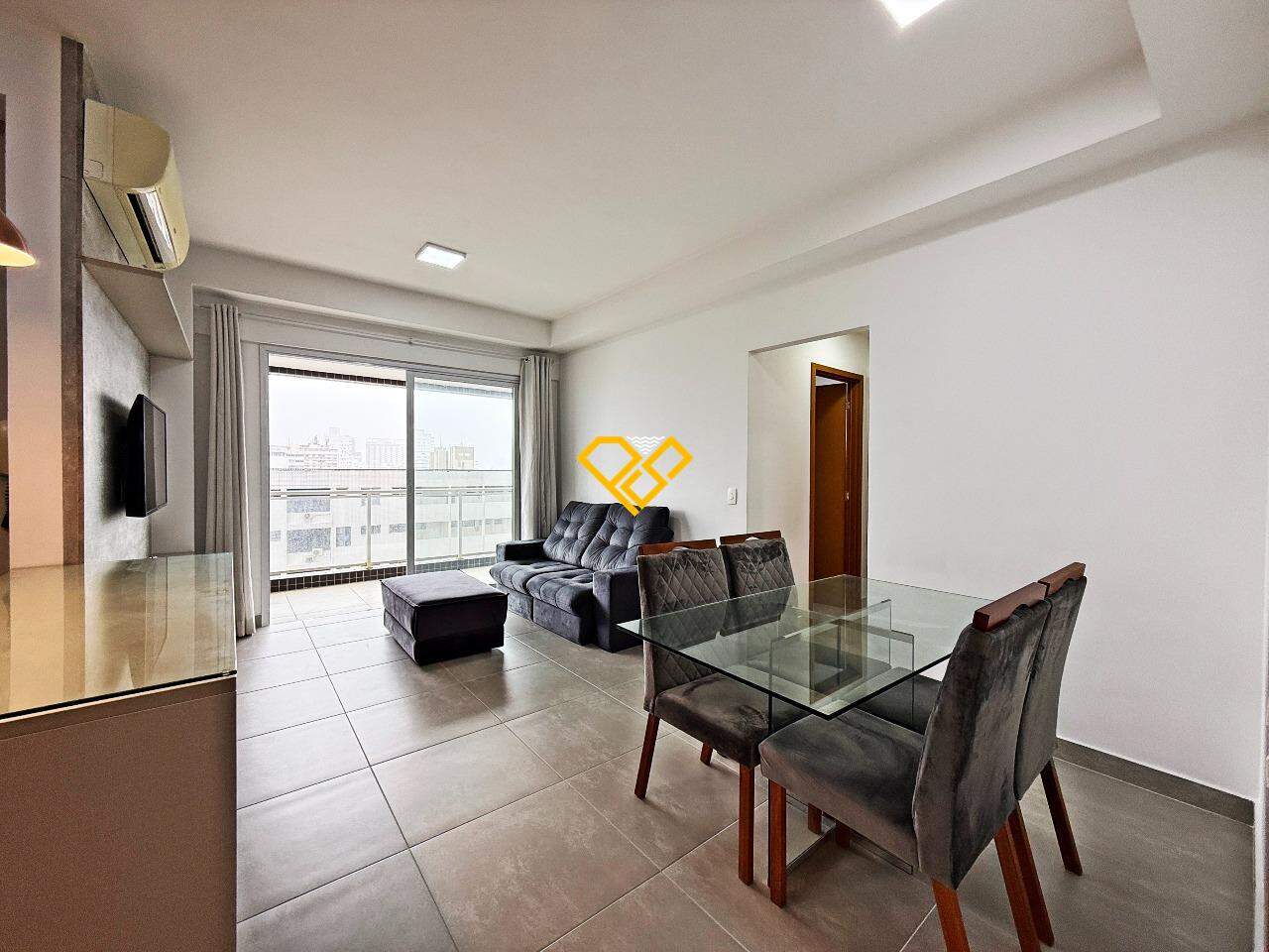 Apartamento à venda no Gonzaga: sala