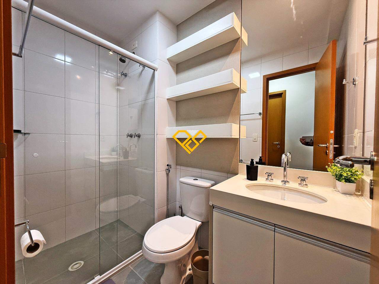 Apartamento à venda no Gonzaga: wc social