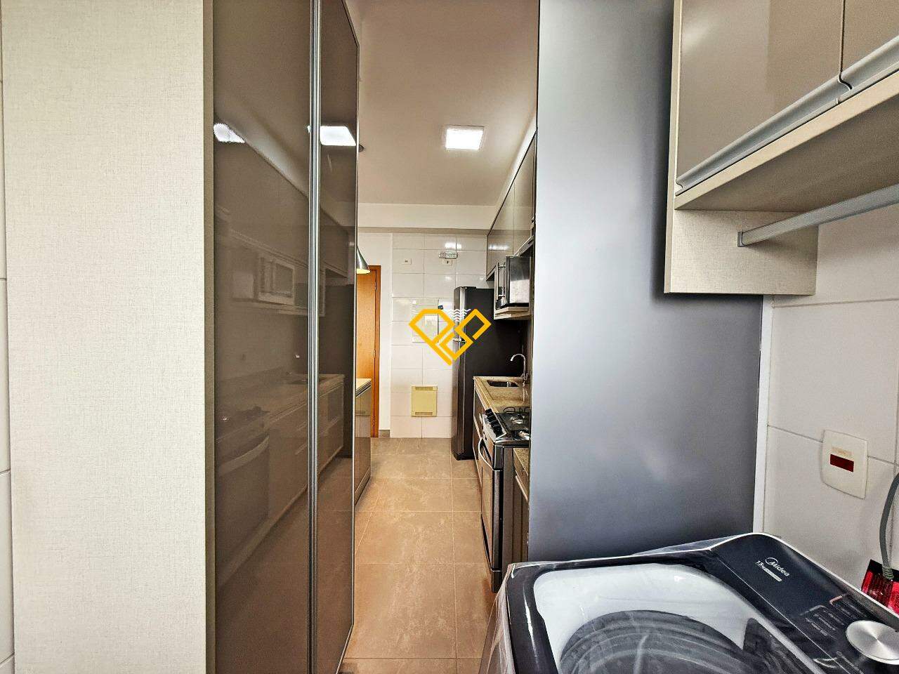 Apartamento à venda no Gonzaga: área de serviço