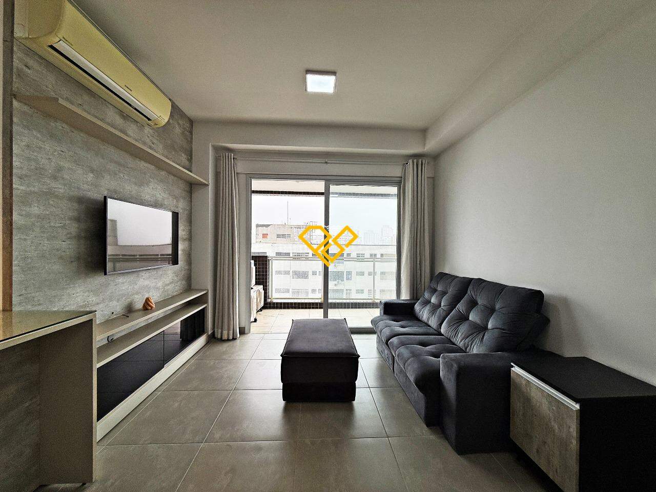 Apartamento à venda no Gonzaga: sala