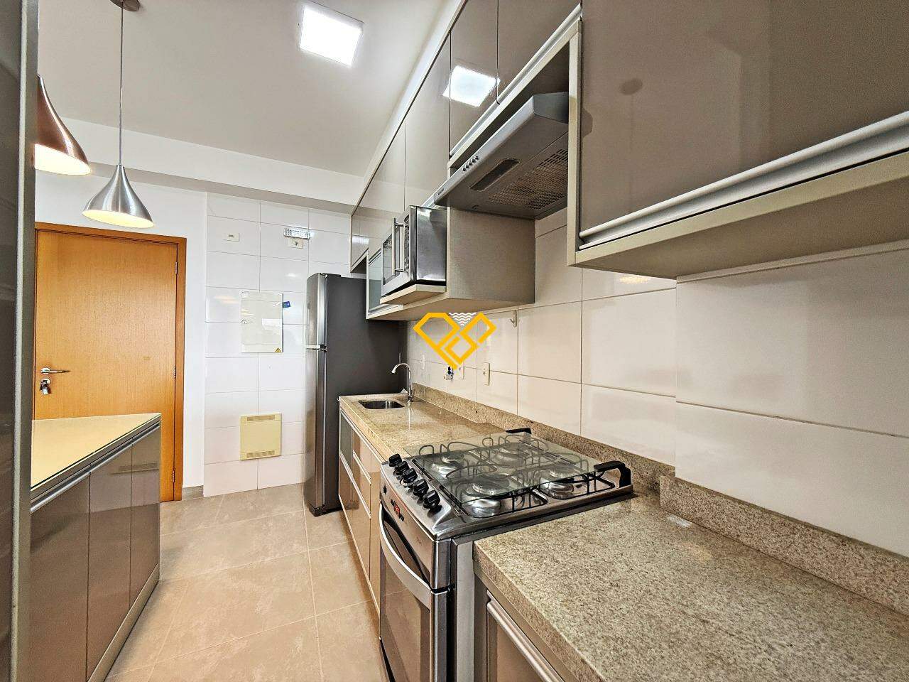 Apartamento à venda no Gonzaga: cozinh