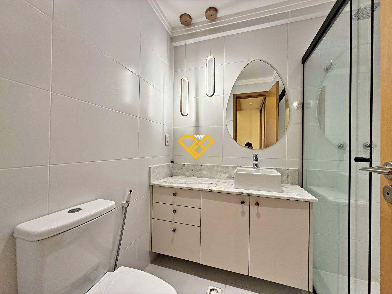 Apartamento à venda no Gonzaga: Wc suiíte 1 - master