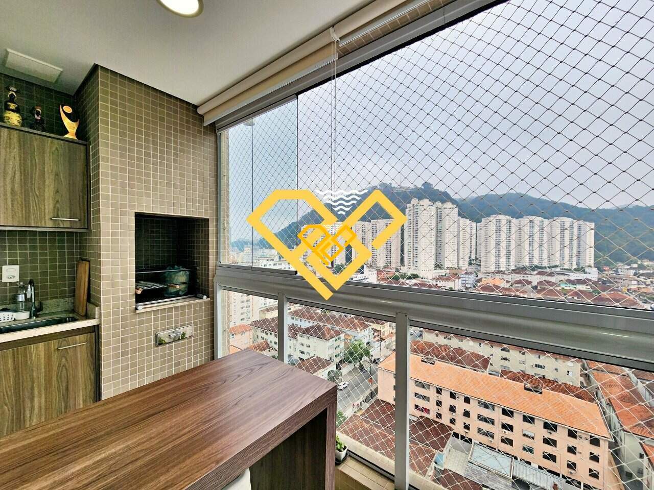 Apartamento à venda no Marapé: Varanda com churasqueira