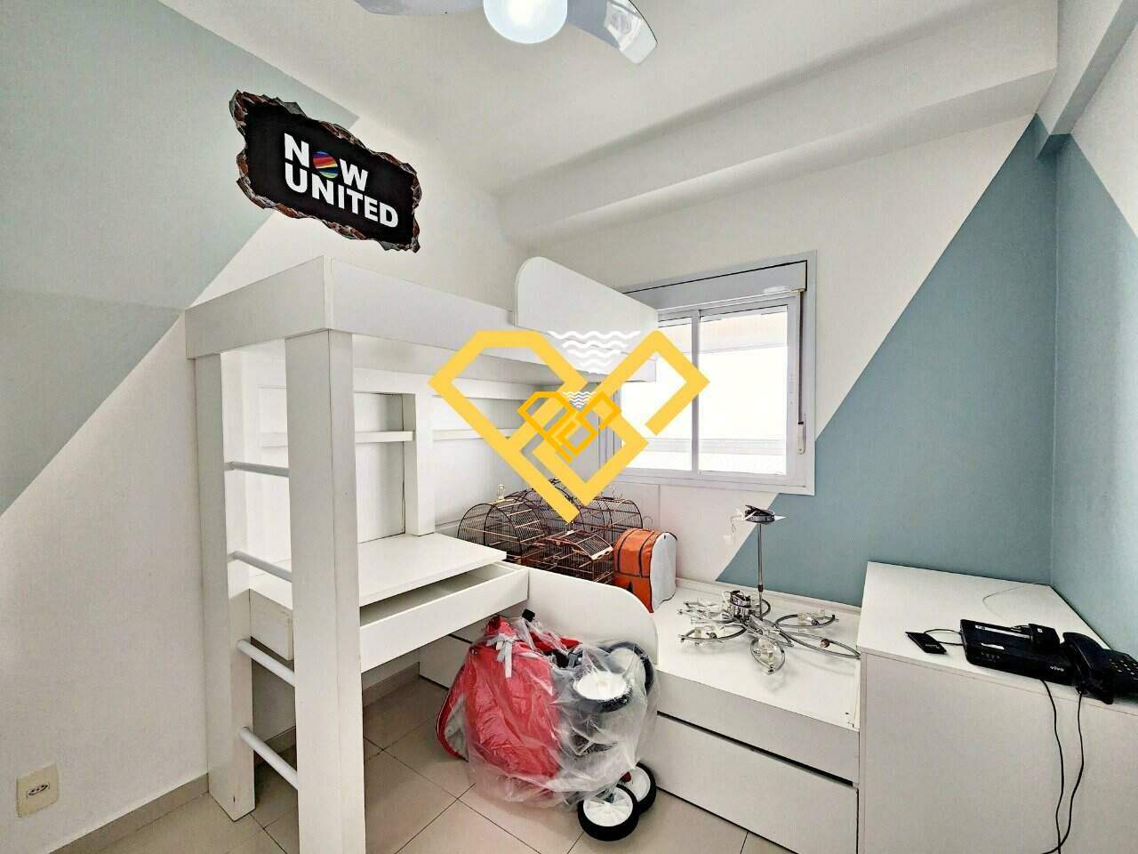 Apartamento à venda no José Menino: Dormitório 2