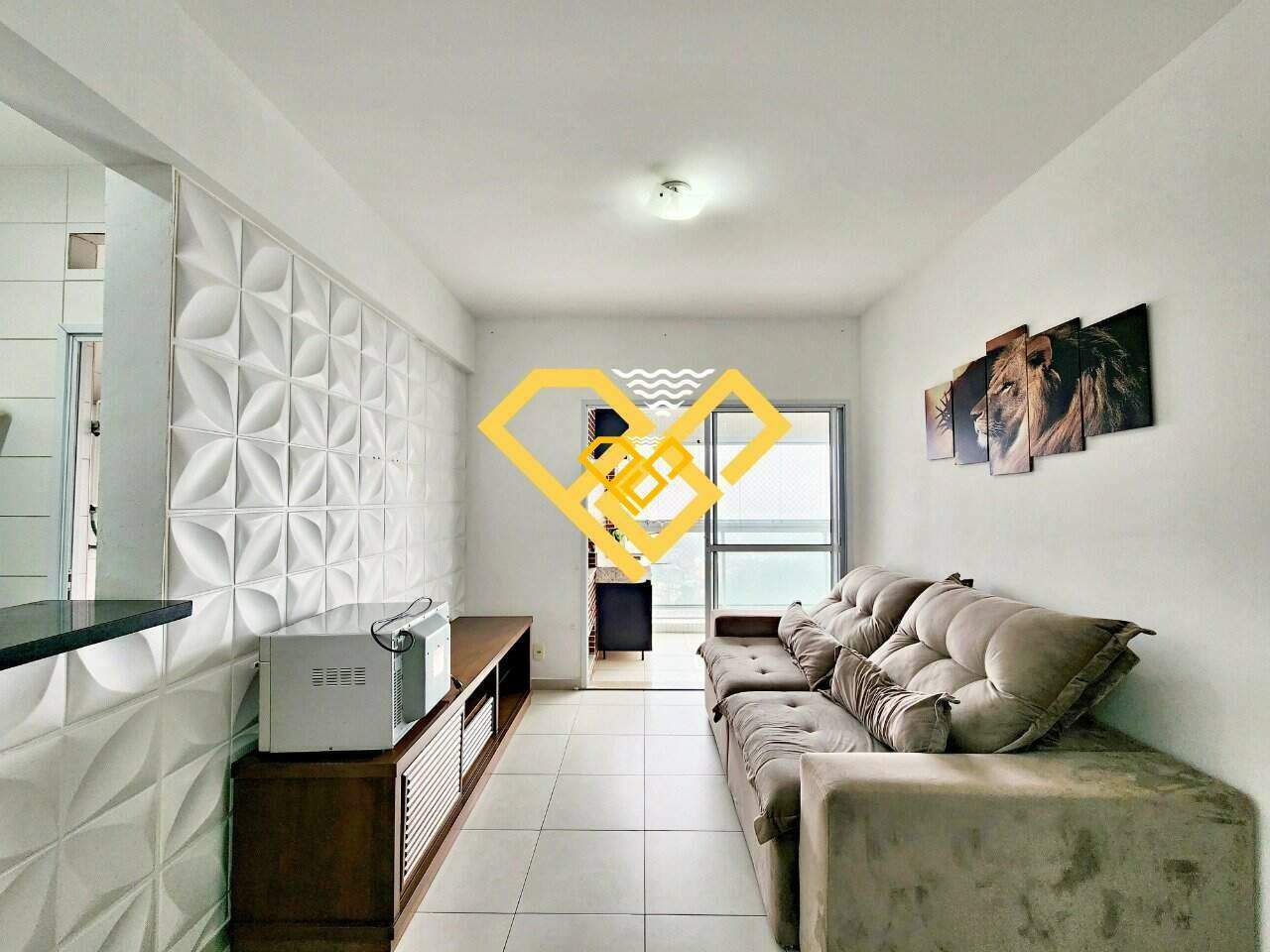 Apartamento à venda no José Menino: Sala