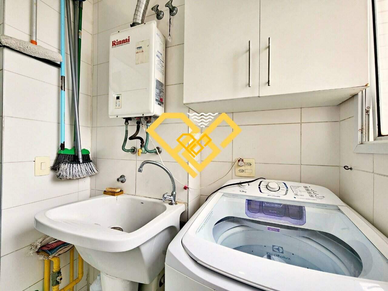 Apartamento à venda no José Menino: Área de serviço