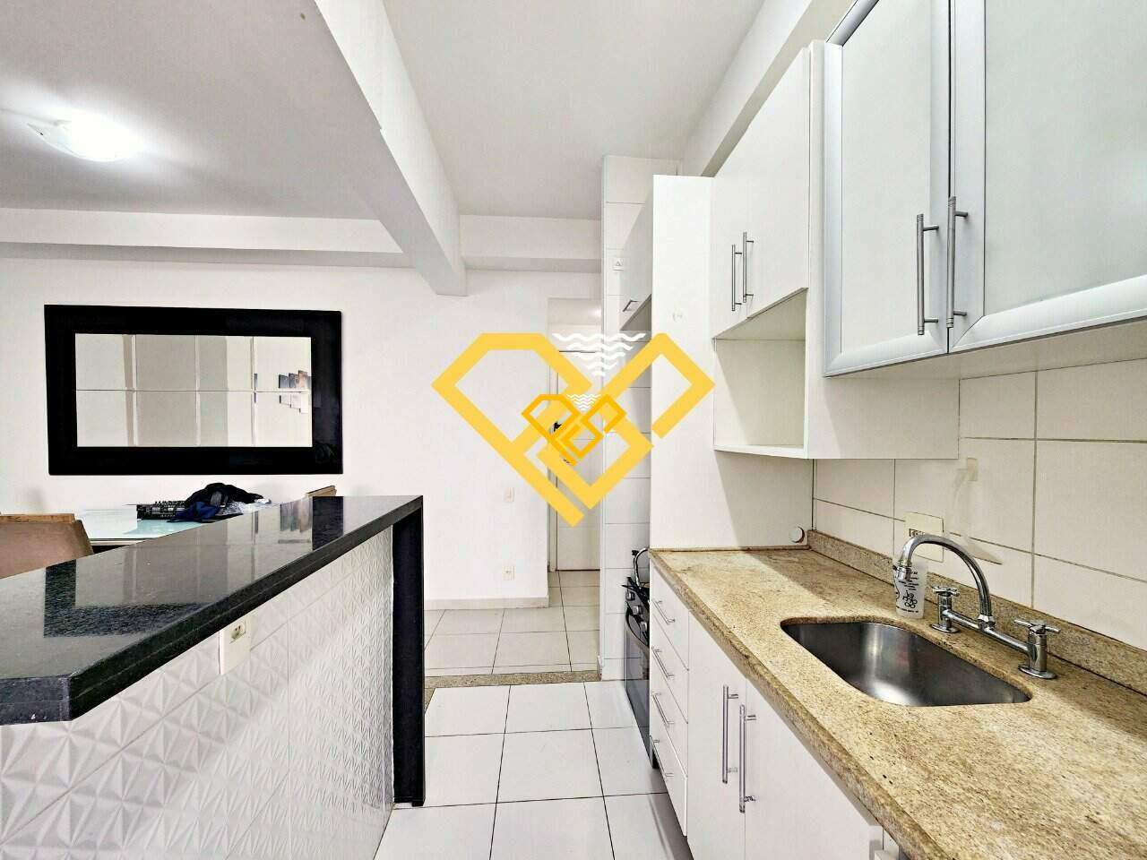 Apartamento à venda no José Menino: Cozinha
