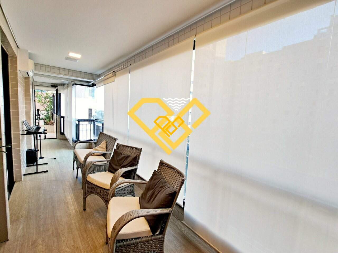 Garden à venda no José Menino: Varanda