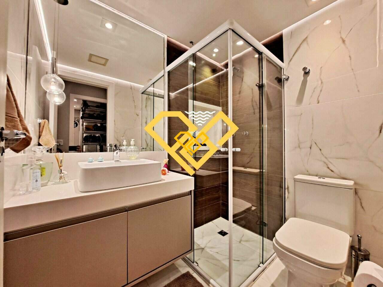 Garden à venda no José Menino: Wc social