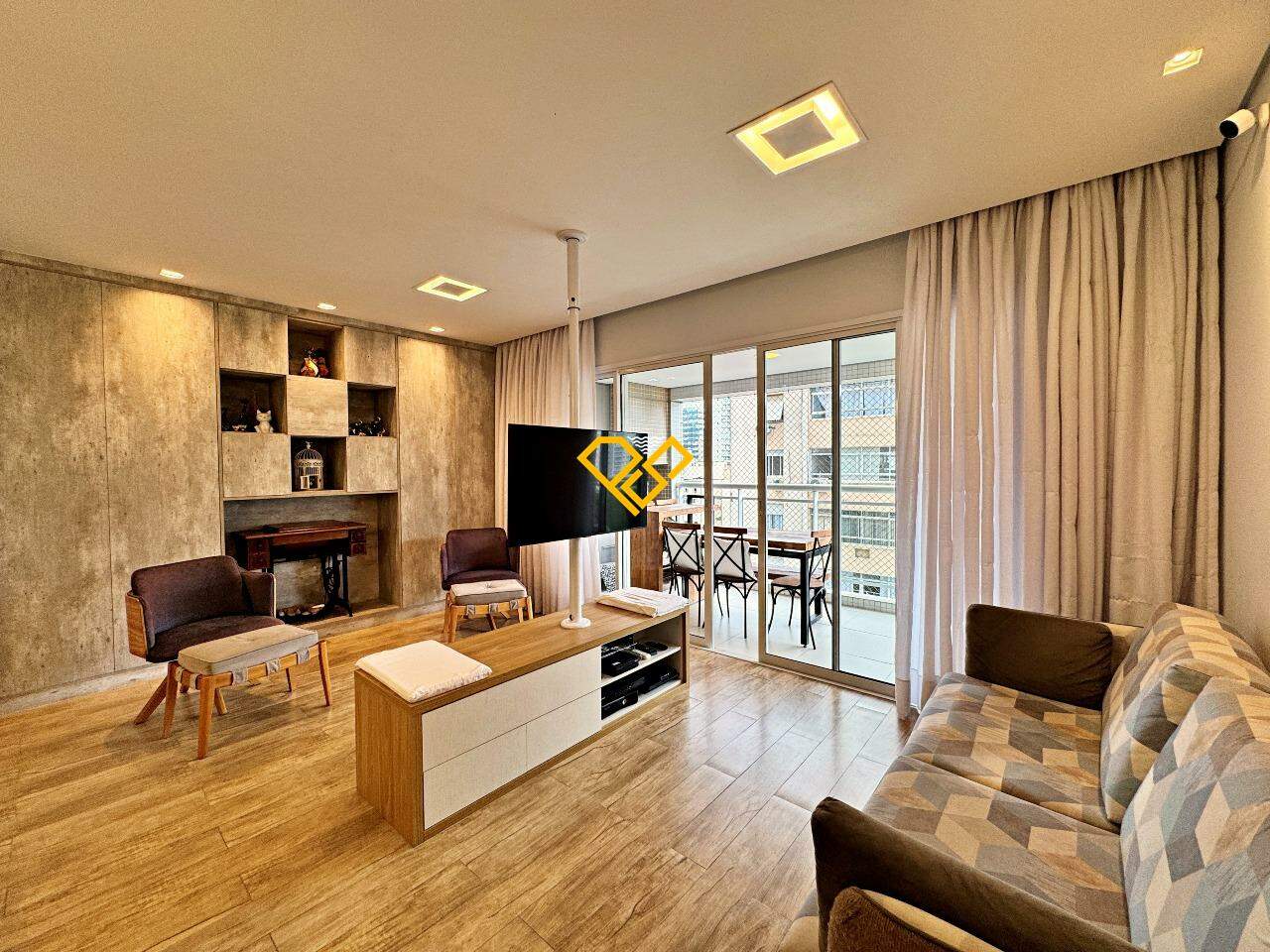 Apartamento à venda no José Menino: Sala