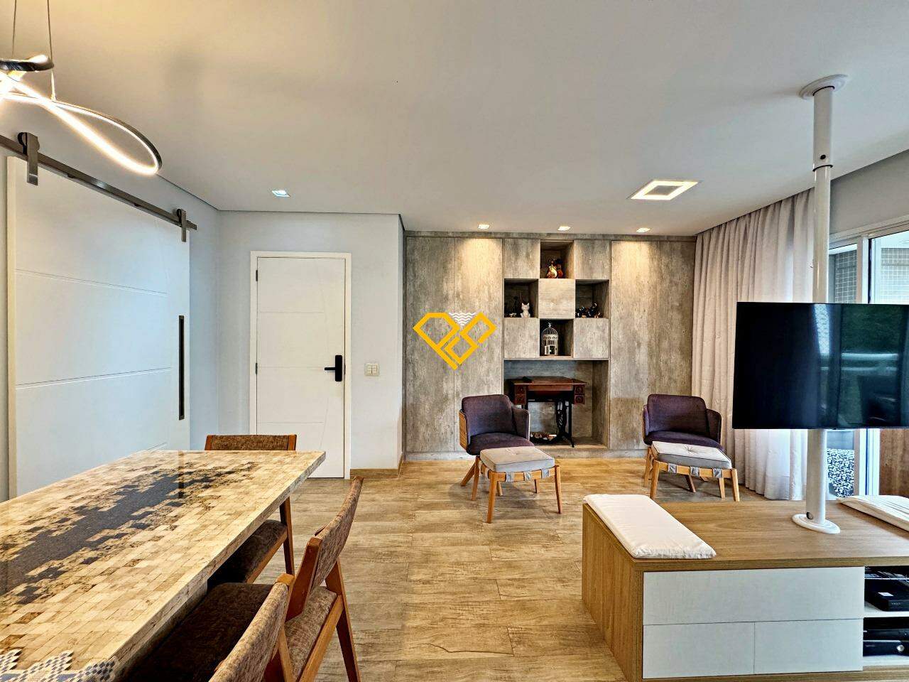 Apartamento à venda no José Menino: Sala