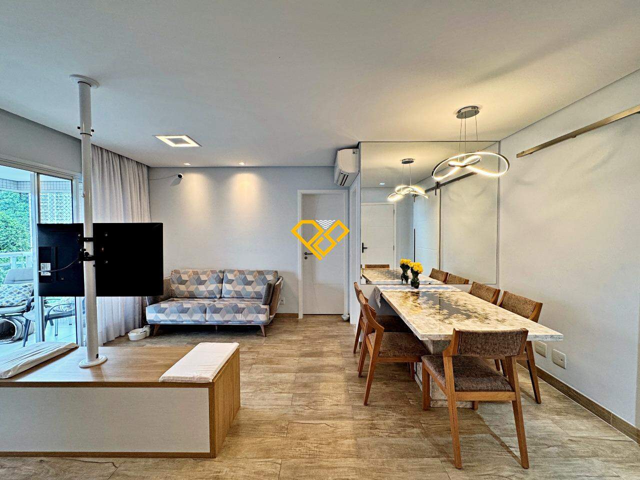 Apartamento à venda no José Menino: Sala