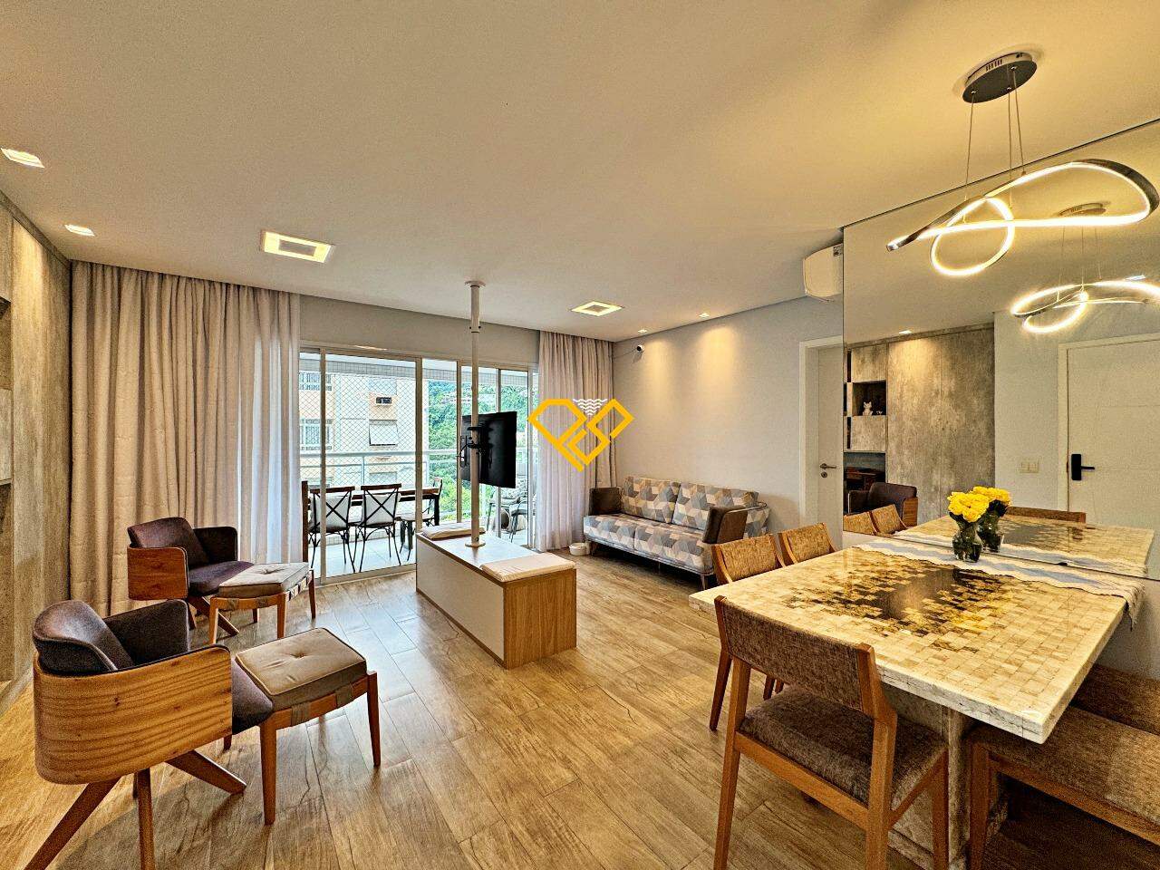 Apartamento à venda no José Menino: Sala