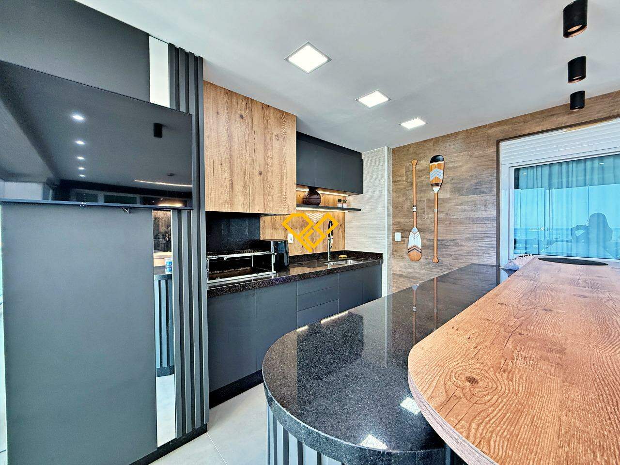 Apartamento à venda no Aparecida: Varanda