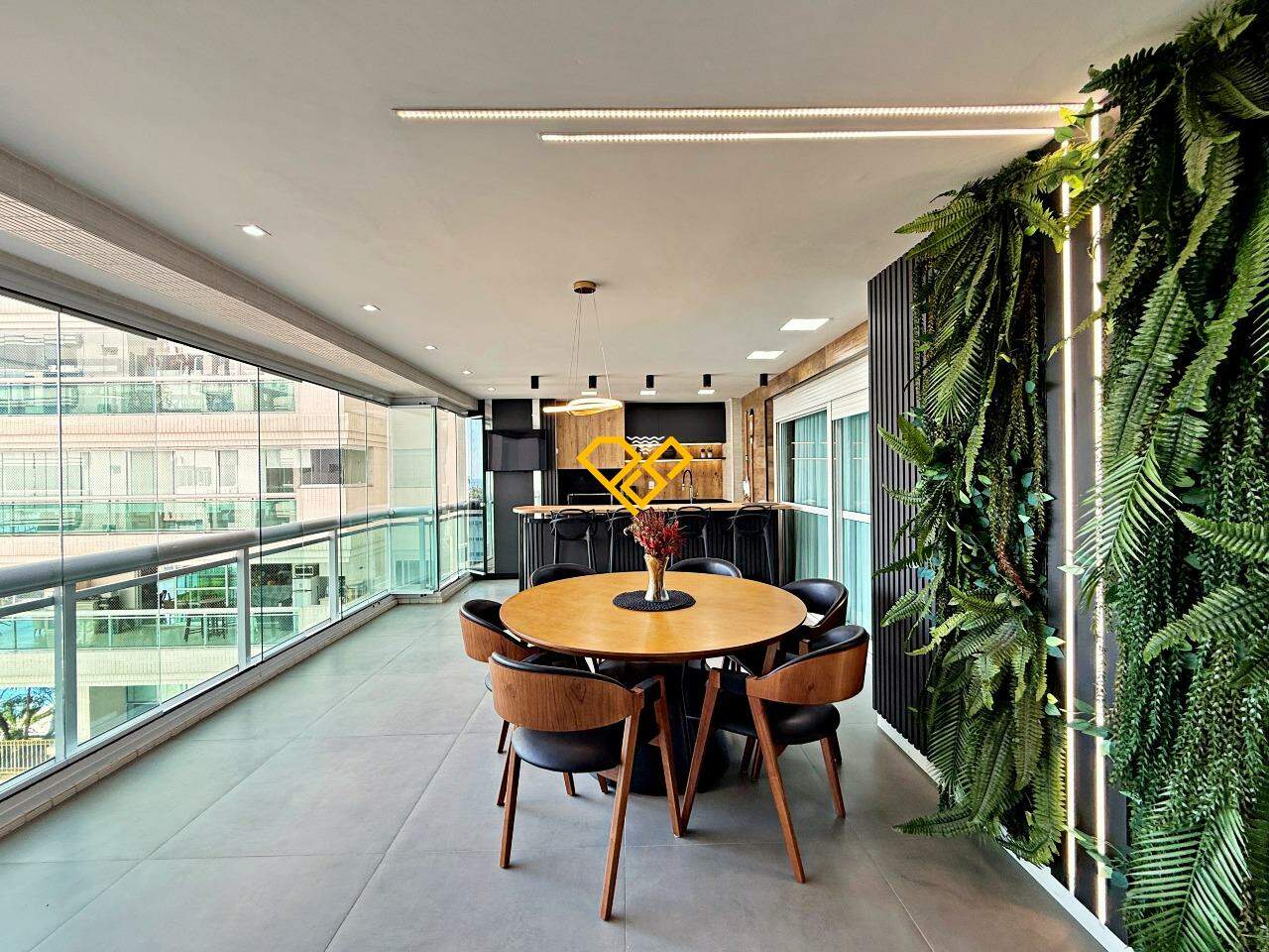 Apartamento à venda no Aparecida: Varanda