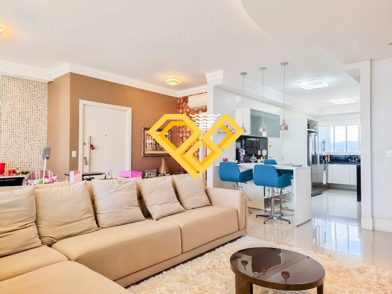 Apartamento para aluguel no Gonzaga: SALA