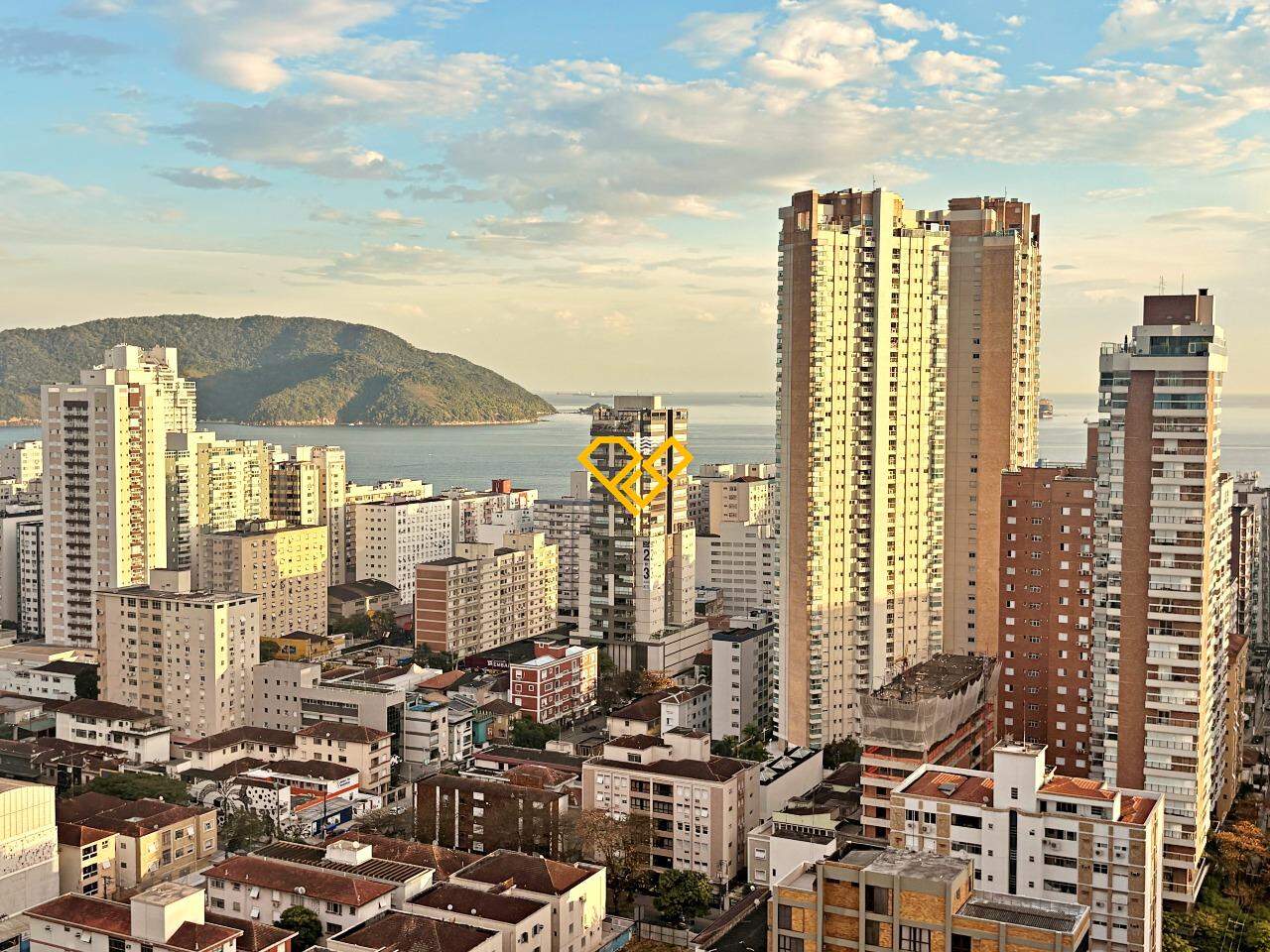 Apartamento para aluguel no Embaré: Vista