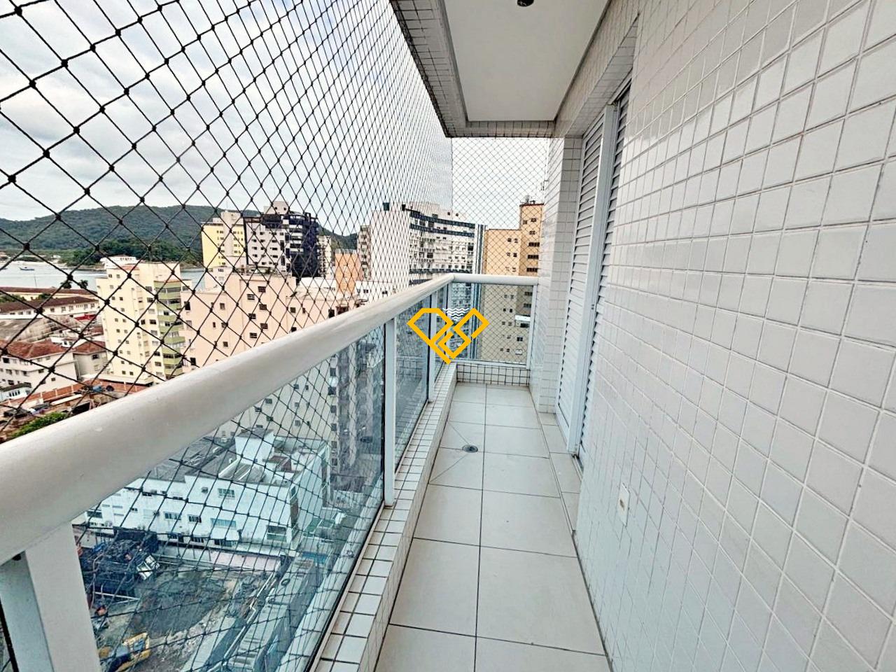 Apartamento à venda no Ponta da Praia: Varanda